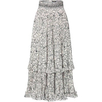 LOUIS VUITTON Embroidered Band Skirt