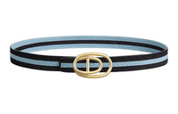 HERMES Belt Men's Black Width 3.2 Cm