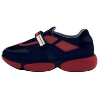 PRADA Low-Top Casual Shoes Men's Black Red