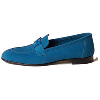 HERMES Paris Loafers Women's Blue