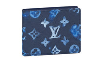 LOUIS VUITTON Slender Wallet Ink Watercolor