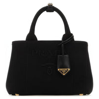 PRADA Canvas Crossbody One Shoulder Handbags Women's Black