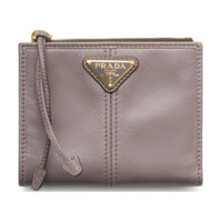 PRADA Little C Wallet Small Size Women's Taupe