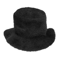 SAINT LAURENT Polyamide Bucket Hats Women's Black