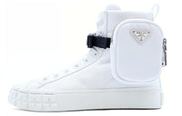 PRADA Wheel Re Nylon Hight Sneakers 'Off White' Women's