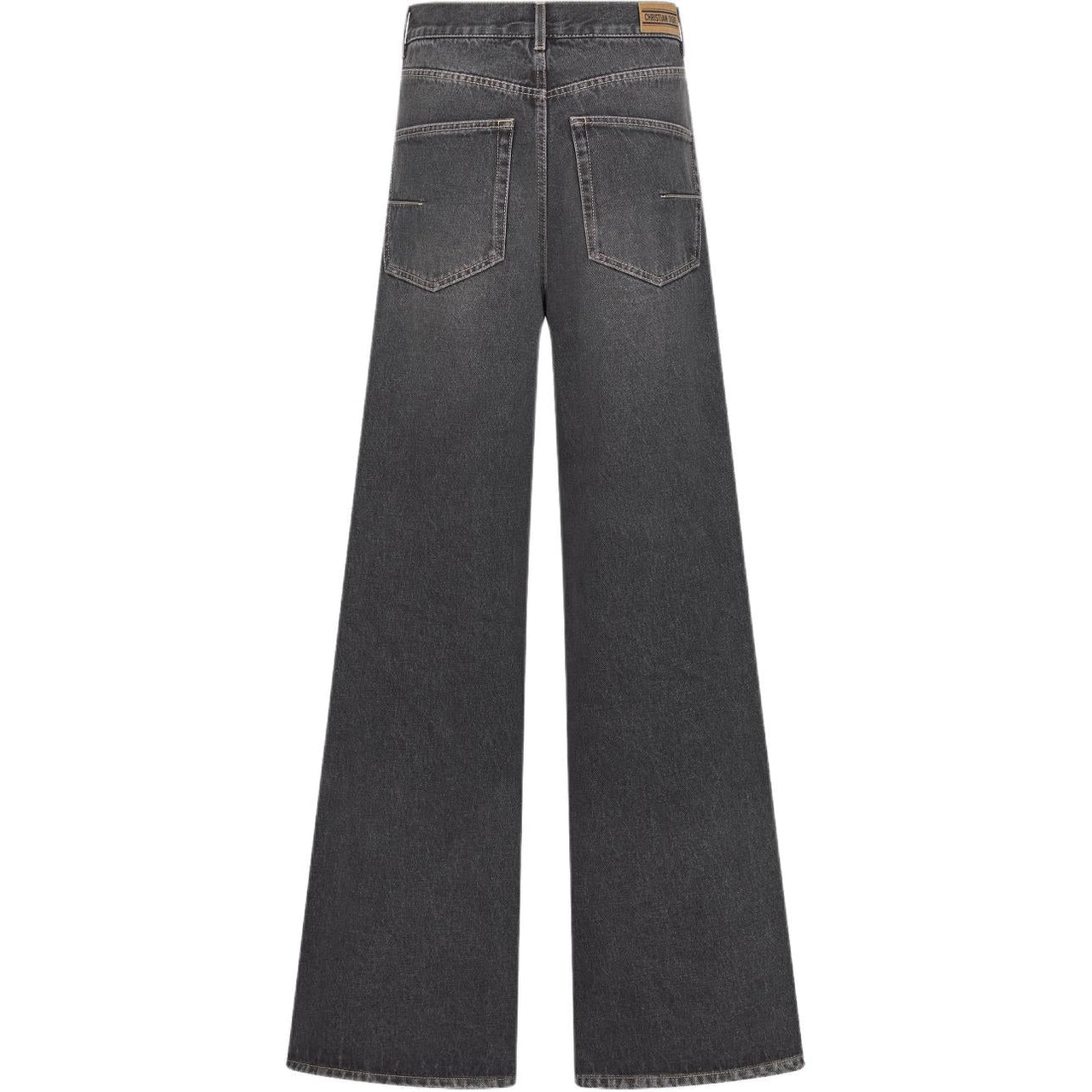 DIOR Button Detailed Wide Leg Jeans