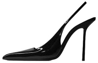 SAINT LAURENT Kiss Slim Heel High Heels Women's Black