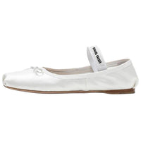 MIU MIU Casual Single Shoes Women's White