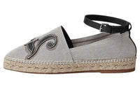 HERMES Indirizzo Espadrilles Women's Black