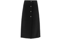 PRADA Casual Long Skirt Women's Black