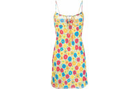 SAINT LAURENT Floral print Silk Dress