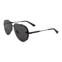 DIOR Metal Irregular Shape Sunglasses Men's Black