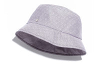 CHANEL Cotton Bucket Hats Women's Purple