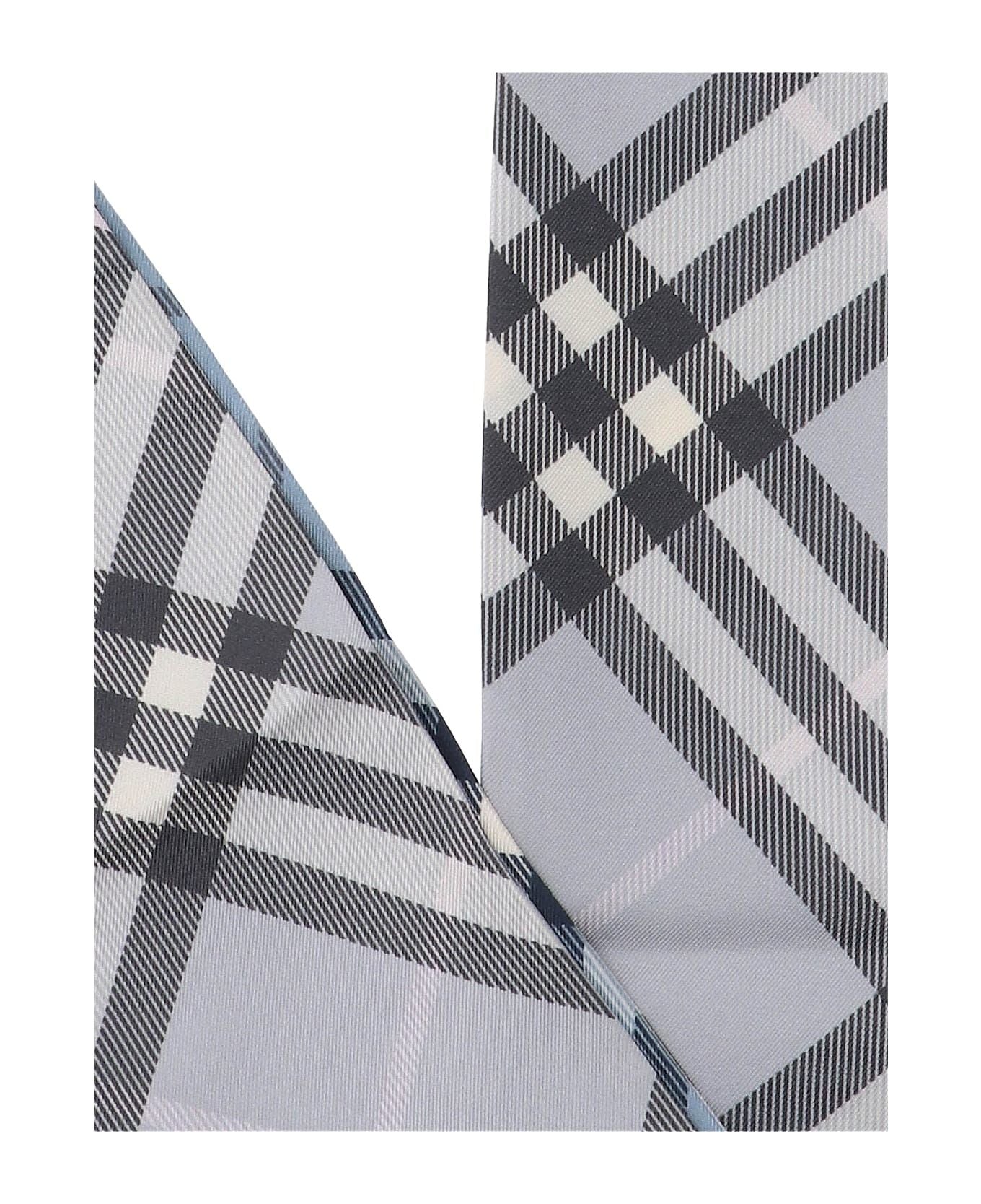 (WMNS) Burberry 25 Check Scarf 'Blue' 8110365