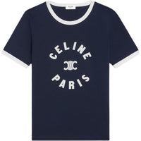 CELINE Triomphe T-shirt In Cotton Jersey