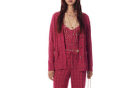 CHANEL 24 New Spring And Summer Arrivals Cashmere Sweater Women's Fuchsia
