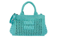 MIU MIU Straw And Wicker Handbag Regular Women's Emerald Green