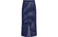 PRADA Knit Long Skirts Women's Blue