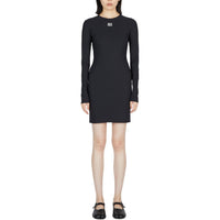 MIU MIU Long-Sleeved Dresses Women's Black