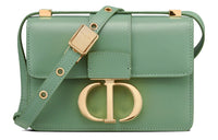 DIOR Cow Leather Portable Crossbody Bag Shoulder Bag Women's Mint Green