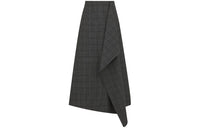 DIOR Casual Long Skirt Women's Gray