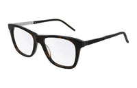 SAINT LAURENT Acetate Square Sunglasses Unisex Brown