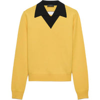 PRADA SS25 Sweater Men's Yellow