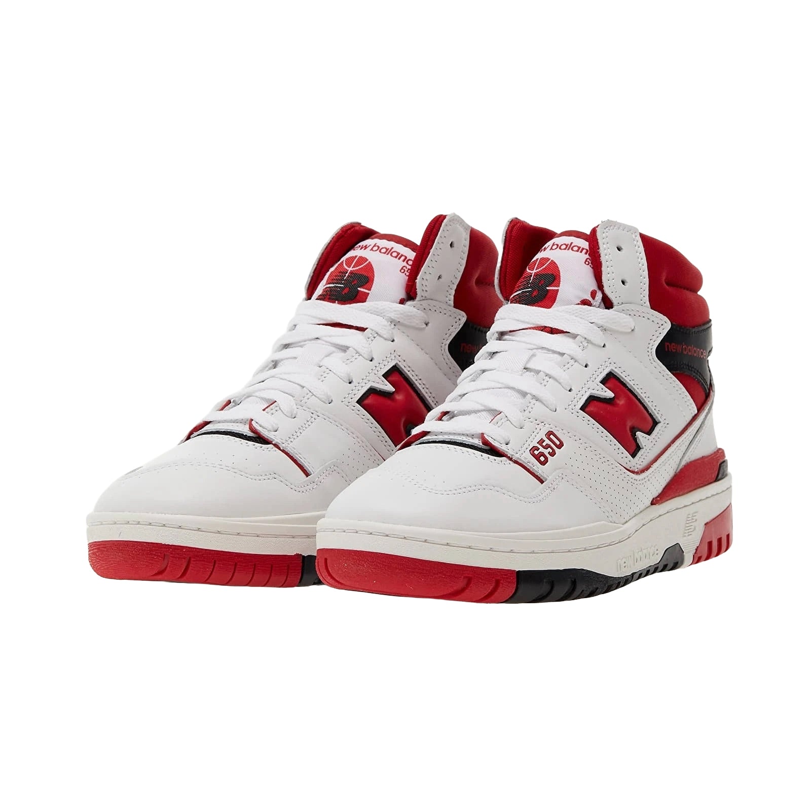 New Balance 650R 'White Red' BB650RWR