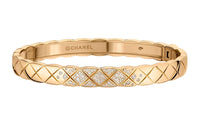 CHANEL CoCo Crush Bangles Unisex Gold