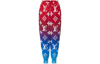 LOUIS VUITTON New Quarterly Products Of LV Knitted Sweatpants Women's Multicolor