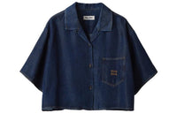 MIU MIU Shirts Women's Blue