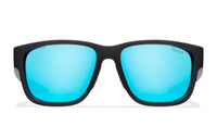 PRADA Acetate Irregular Shape Sunglasses Men's Black