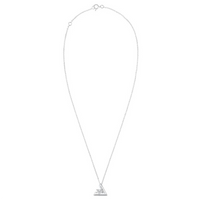 LOUIS VUITTON White Gold Necklaces Men's Silver