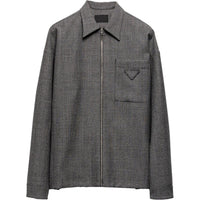 PRADA Zip fastening Wool Shirt