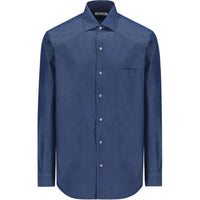 Loro Piana Shirt Men's Dark Blue