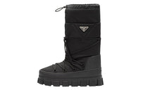 PRADA Crew Snow Boots Unisex Black