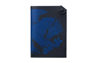 HERMES Tarmac Swift Leather Passport Holder Women's Indigo/Royal Blue
