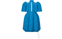LOUIS VUITTON Short-Sleeved Dresses Women's Blue
