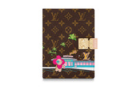 LOUIS VUITTON Canvas With Leather Trim Bag Accessories Women's Brown