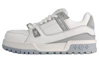 LOUIS VUITTON Trainer Maxi Little Jigglypuff Low Top Skateboard Shoes Unisex White Gray