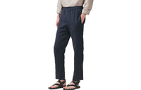 HERMES Casual Pants Men Dark Blue