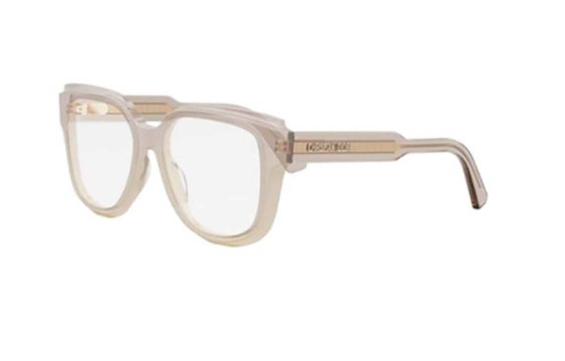 DIOR - Square Eyeglass Frames Men's Gray