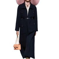 CHANEL Coats Women's Black