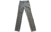 CHANEL FW23 Jeans Women's Dark Gray