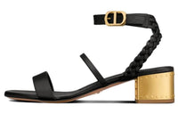 DIOR Egee Heeled Fashion Sandal Women's Black