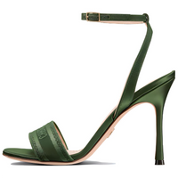 DIOR Dway Strap Sandals 10cm Women's Green