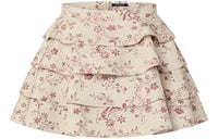 LOUIS VUITTON Unicorn Print Flounce Skirt