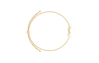 SAINT LAURENT 18K Gold Bracelets Women's Gold