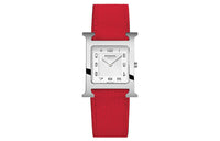 HERMES Heure H Wrist Watch Quartz Movement White Dial Women's W055410WW00
