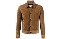 SAINT LAURENT Leather Jacket Men's